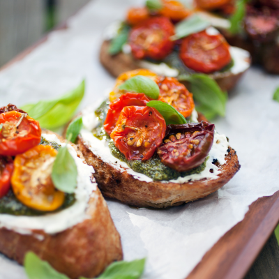 Vegetarisk bruschetta 