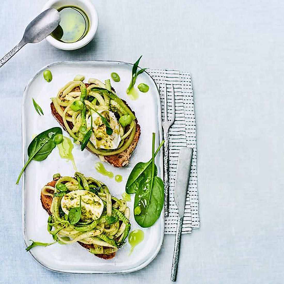 Bruschetta med pesto