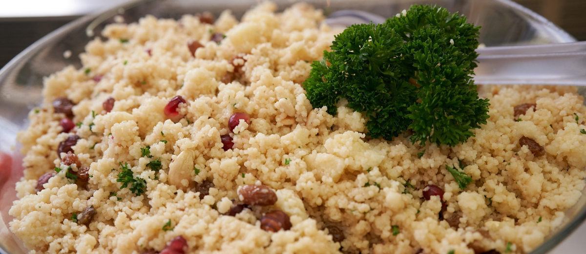 Couscous med mynteolje