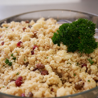 Couscous med mynteolje