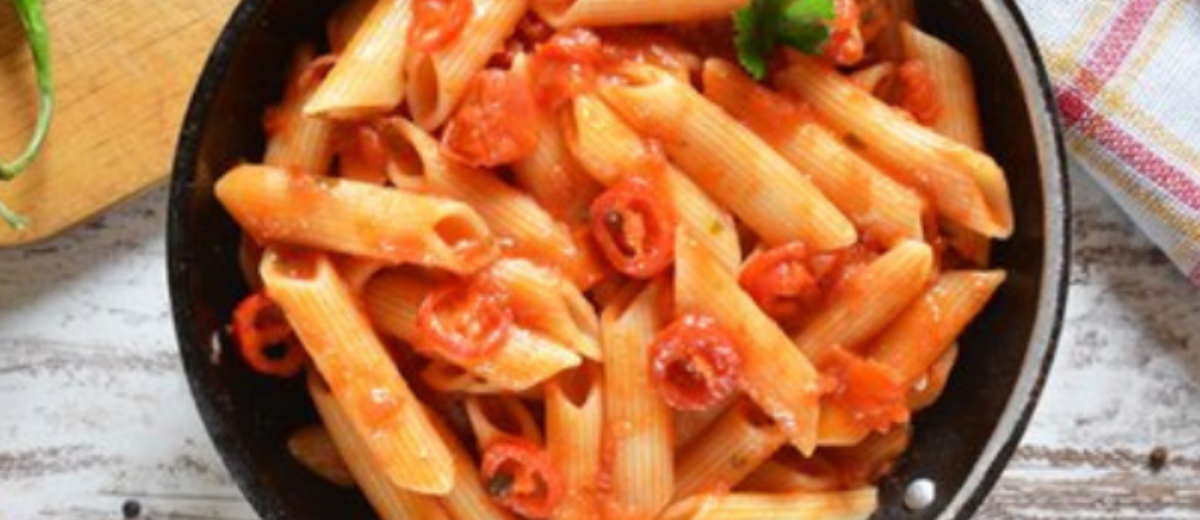 Penne Arrabbiata med chili