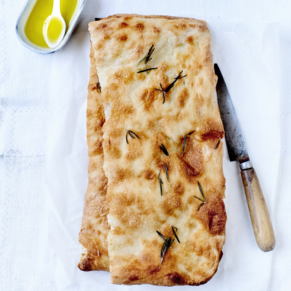 Focaccia med rosmarin