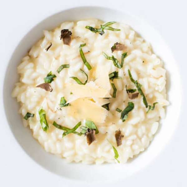 Risotto med trøffel og parmesan